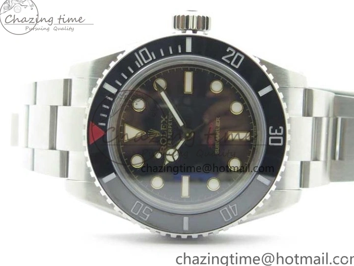 MiroTime 0111 SmoothTexture Submariner customized by Tempus Machina GMF Best Edition on SS Bracelet SA 2701